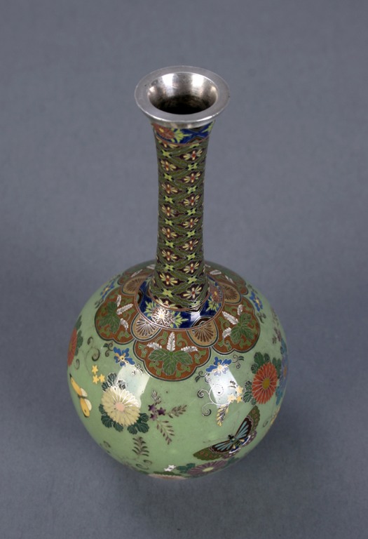 Namikawa Butterfly Vase
